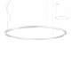 Suspensie Redo Union, alb mat, LED, 68W, 5265 lumeni, 120 cm, 01-2208