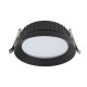 Panou LED incastrat XClass, negru, LED, 40W, 22 cm, IP54
