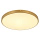 Plafoniera Globo Tibey, auriu mat, LED, 30W, 3360 lumeni, alb cald 3000K, D.45 cm, 12381-30
