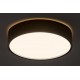 Plafoniera Rabalux Larcia, negru, LED, 18W, 970 lumeni, alb neutru 4000K, D.28 cm, 75009