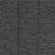 Scaun textil gri, cadru negru din metal, H.84 cm, Alban, HD7396